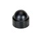 Vestil Hex Spoke Bolt Cap, 7/8 in Fits Bolt Dia, Black, Plastic Matte, 50 PK BC-BK-12-PK - alternate 3